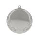 Silberne Universalmedaille mit Platz für ein 50-mm-Emblem – Stahlmedaille