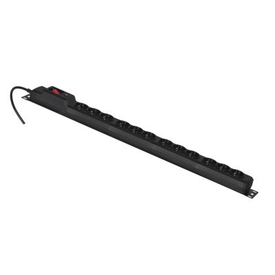 2. Activejet COMBO Überspannungsschutz/12 gn/5 m/cz (12 x UTE; 10A (2500 W); 5 m; schwarz)
