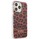 4. Guess GUHCP13LHSLEOR iPhone 13 Pro / 13 6.1" rot/roter Hardcase Leopard