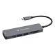 Verbatim 32156 USB 3.2 Gen 1 (3.1 Gen 1) Typ-C Hubs und Hubs 5000 Mbit/s Grau