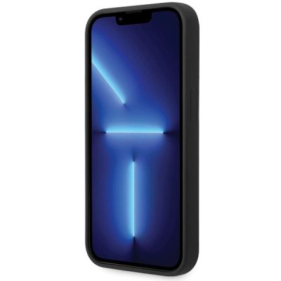 5. BMW Silikon-Musterhülle für iPhone 15 Pro – Schwarz