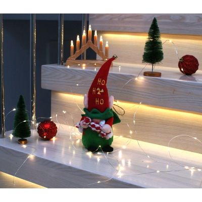 8. Dekorativer Elf 28 cm mit Geschenktüte