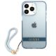 3. Guess GUHCP13LHTSGSB iPhone 13 Pro / 13 6,1 "blau / blaues Hardcase Translucent Stap