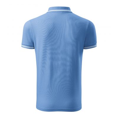 2. Malfini Urban M MLI-21915 blaues Poloshirt