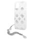 6. Guess GUHCP13SKPESI iPhone 13 mini 5,4" Silber/Silber Hardcase Peony Chain Collection
