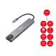 6. USB Equip 133497 USB Typ-C Adapter Schwarz, Grau