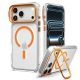 2. Spigen Ultra Hybrid Optik S MagSafe Hülle für iPhone 18 Pro Max / 17 Pro Max – Transparentes Orange