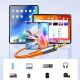 6. Orico AXRF Audiokabel, 3,5-mm-Klinkenstecker auf 2x Cinch-Buchse, 3 m – orange
