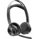 9. POLY Voyager Focus 2 Microsoft Teams-zertifiziertes USB-CC-Headset + USB-C/A-Adapter