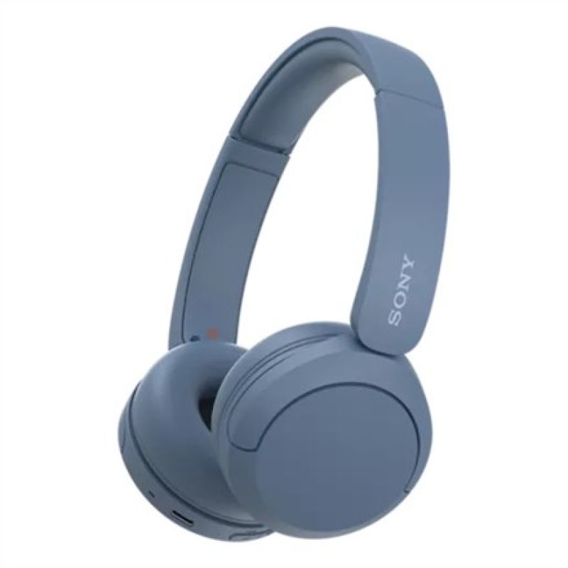 6. Sony WH-CH520 Headset Kabelloses Kopfbügel-Headset Anrufe/Musik USB Typ-C Bluetooth Blau