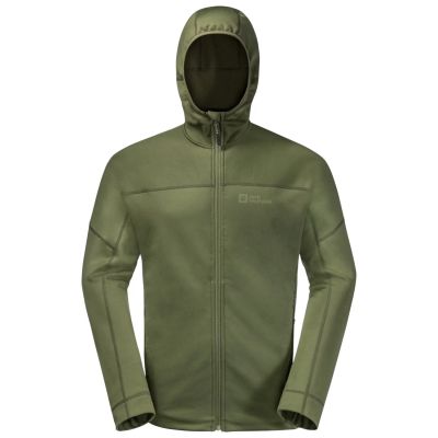 2. Jack Wolfskin Hirschberg Hooded FZ M Sweatshirt 1710881-4129