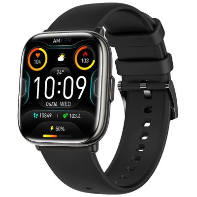 Rubicon RNCF31 SCHWARZE Damen-Smartwatch