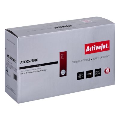 Activejet ATC-057BNX Toner (ersetzt Canon CRG-057HBK; CRG057H; Supreme; 10.000 Seiten; Schwarz) mit CHIP