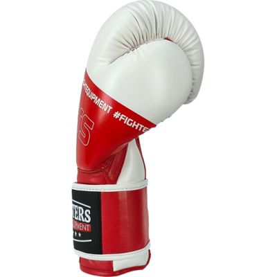 16. RPU-FOLK Boxhandschuhe 12 oz Weiß-Rot