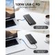 13. VEGER TC130 Powerbank Lithium-Ionen (Li-Ion) 25000 mAh Schwarz