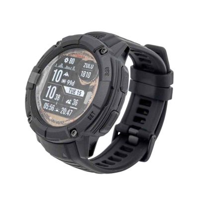 27. Garmin Instinct 2X Solar Tactical Edition Schwarze Uhr