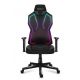 12. Huzaro Combat 6.2 Schwarzer RGB-Gaming-Stuhl