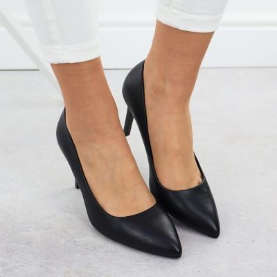 4. Schwarze High-Heel-Pumps von Sergio Leone 1339