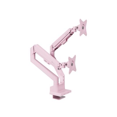 5. Arozzi AZ-ALZARE-NEO-DUO-PNK Monitorhalter/Ständer 81,3 cm (32 Zoll) Schreibtisch Pink