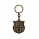 4. Original lizenzierter FC Barcelona Emblem-Schlüsselanhänger im Retro-Stil B7603