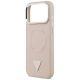 6. Guess Triangle Logo MagSafe Hülle für iPhone 18 Pro Max / 17 Pro Max – Rosa