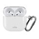6. Puro 0.3 Nude Hülle für AirPods 4 – Transparent