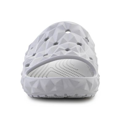 6. Crocs Classic Geometric Slide V2 W 209608-1FT Flip-Flops