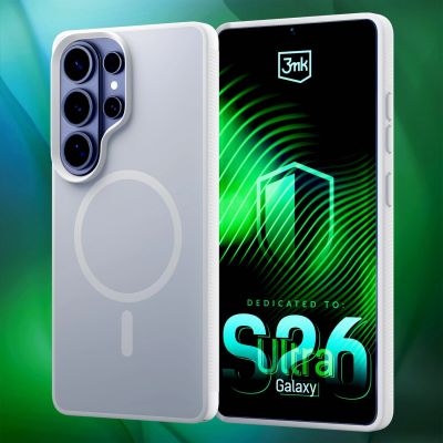 16. 3mk Smoke MagCase für Samsung Galaxy S26 Ultra – Weiß