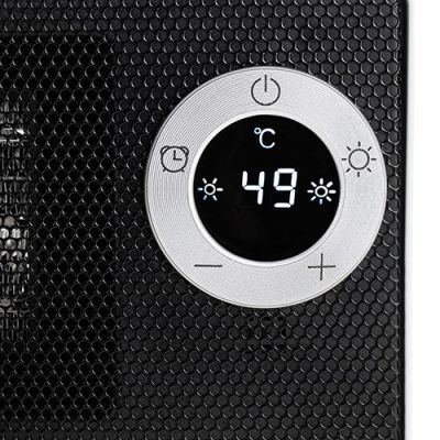 5. Keramik-Heizlüfter mit LCD-Display von Adler