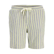 Jack&Jones Herren-Streifenshorts JPSTJAIDEN COBA STRIPE JOG SHORTS REG SN 12274413 TEA/STRIPES