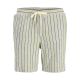 Jack&Jones Herren-Streifenshorts JPSTJAIDEN COBA STRIPE JOG SHORTS REG SN 12274413 TEA/STRIPES