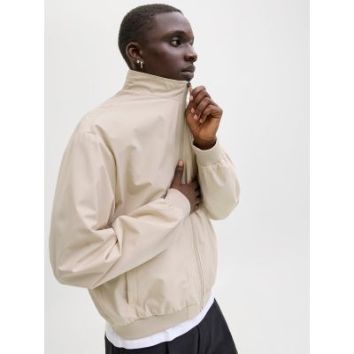 8. Jack&Jones Herren-Bomberjacke JJECHARGE STAND COLLAR BOMBER NOOS 12288895 MOONBEAM