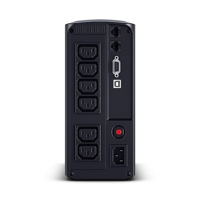 4. CyberPower VP700EILCD USV mit Line-Interactive-Technologie, 0,7 kVA, 390 W, 6 x AC-Steckdosen