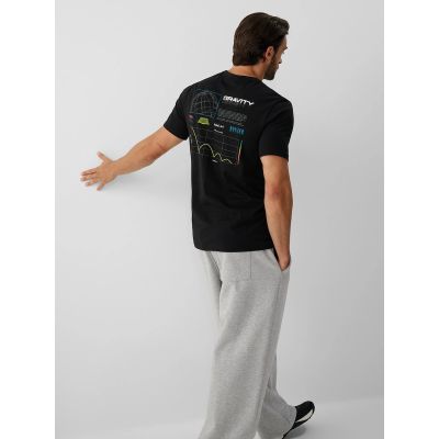 2. Herren-T-Shirt mit Aufdruck, regulär, Größe 4F 4FRAW26TTSHM4665-20S