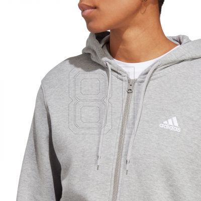 4. adidas Essentials Linear French Terry Hoodie mit durchgehendem Reißverschluss W IC6866