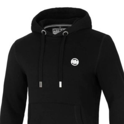 3. Pitbull West Coast Hoodie für Herren mit kleinem Logo, Schwarz - 1220239