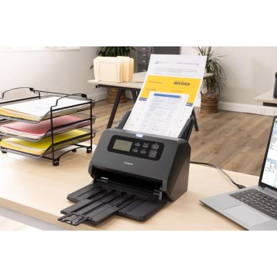 7. Canon imageFORMULA DR-M260 Dokumentenscanner mit Einzug, 600 x 600 DPI, A4, Schwarz