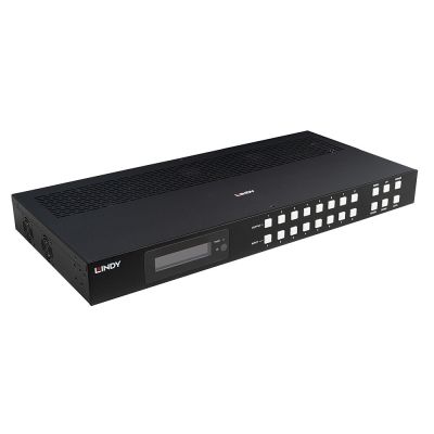 5. Lindy 38435 Matrix-Switcher AV-Matrix-Switcher mit integriertem Display