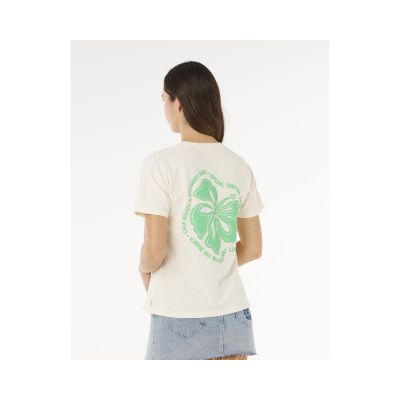 3. RIP CURL Surf Puff Party Pack Relaxed Beige Damen-T-Shirt