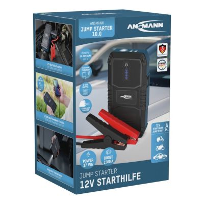 6. ANSMANN 10.0 Akku-Starter-Taschenlampe Powerbank 37Wh 12V