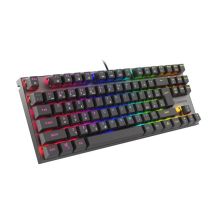 GENESIS THOR 303 TKL CZ/SK Gaming-Tastatur RGB-Hintergrundbeleuchtung, mechanisch, rot/schwarz, Hot-Swap-fähig
