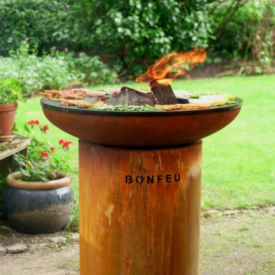12. Bonfeu Bonbiza 8001R rostiger Feuerstellengrill