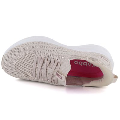 3. Beige Damen-Plateau-Sneaker Kobbo Vinceza 102421