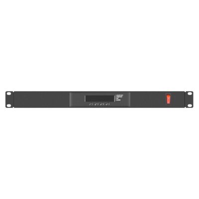 12. LANBERG 1U LCD 19" LÜFTERPANEL MIT THERMOSTAT 2 LÜFTER 230V SCHWARZ