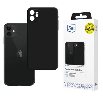 6. Apple iPhone 11 - 3mk Mattes Etui schwarz