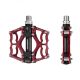 4. Rockbros JT201012LR 2010-12L Aluminium-Plattformpedale für Fahrräder – Rot
