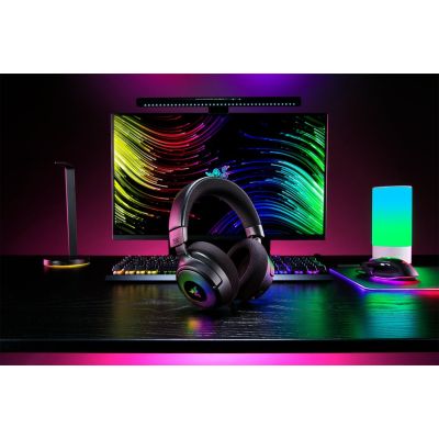 15. Razer Kraken V4 Kabelloses Gaming-Headset mit Bügel, USB Typ-A, Bluetooth, Schwarz