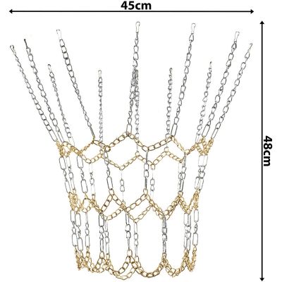 12. Stahlkettennetz für Korbrand, 12 Griffe, Enero