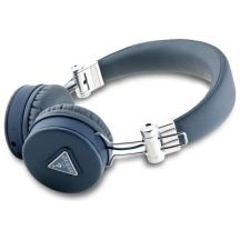 Guess Bluetooth-On-Ear-Kopfhörer ENC GUBH70PGTSPSB blau/blau genarbte klassische runde Form