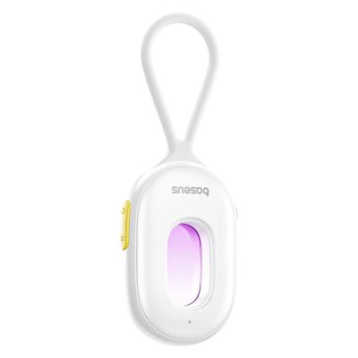 5. Baseus Heyo Series II Versteckter Kameradetektor mit Alarm und Mini-Taschenlampe + Baseus Simple USB-A - USB-C Kabel - Weiß